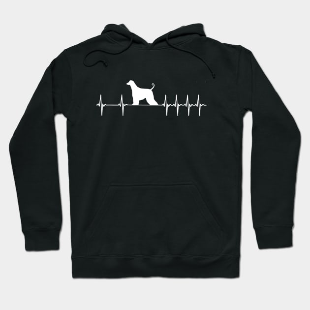 Afghan Hound Dog Hoodie by Dirty Custard Designs 